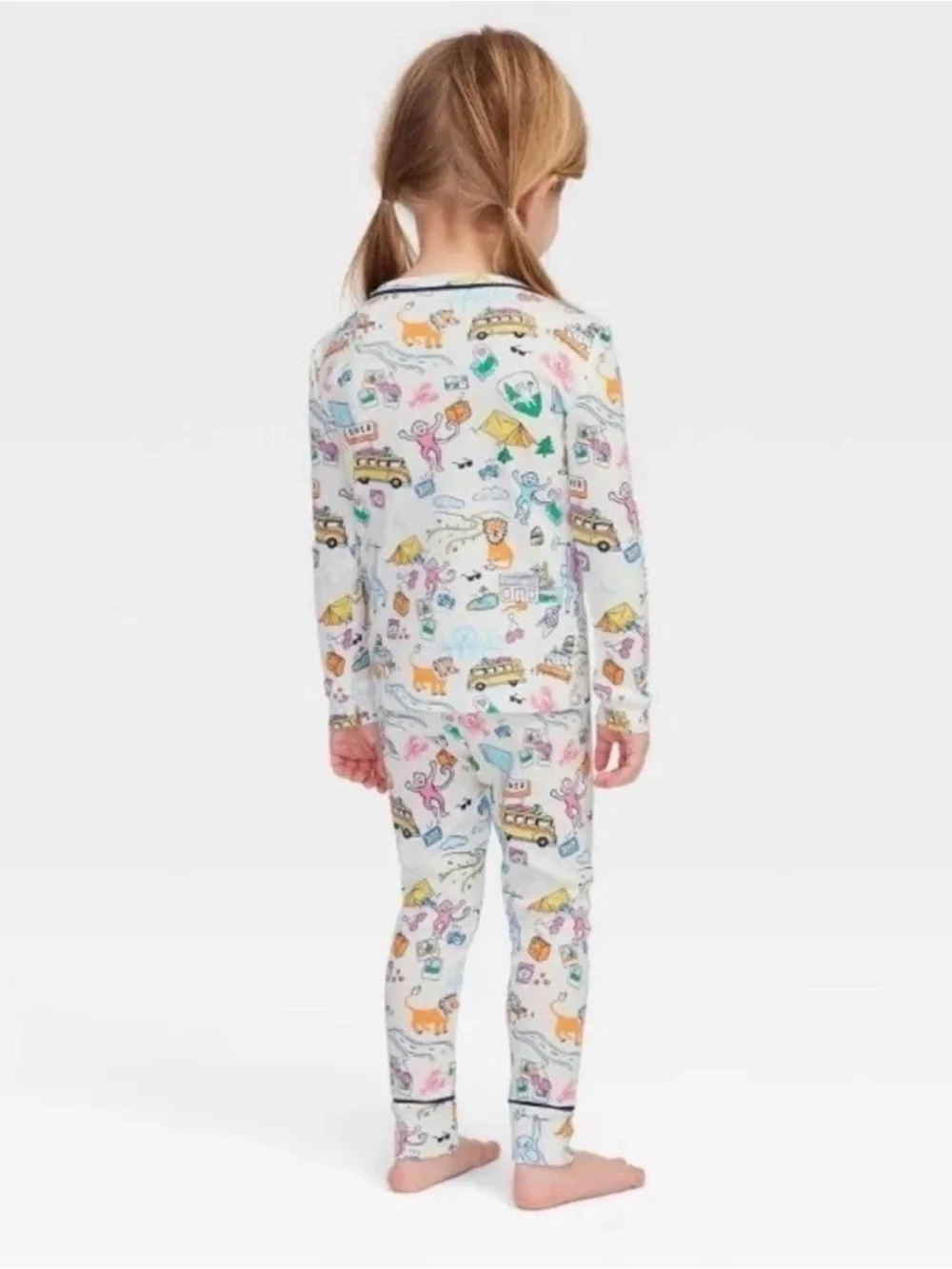 Roller Rabbit Toddler Pajamas - Road Trip - US 3T New